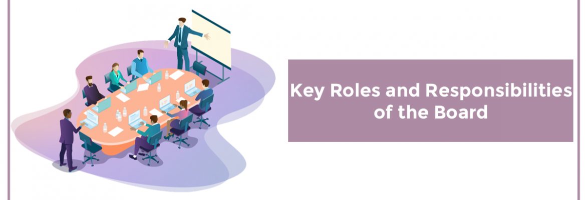 KEY ROLES AND RESPONSIBILITIES OF THE BOARD