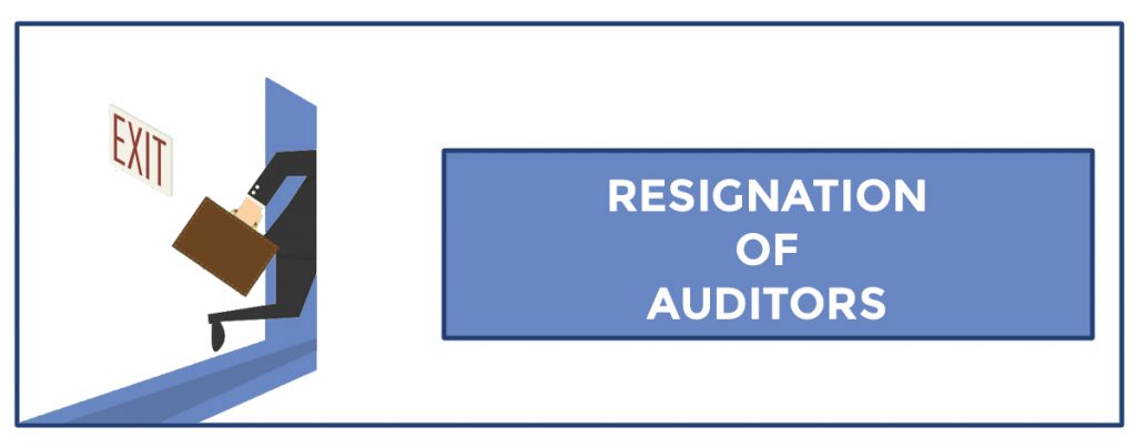 Resignation Of Auditors