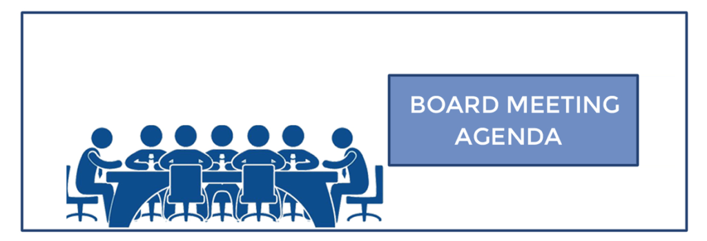 Board Meeting Agenda