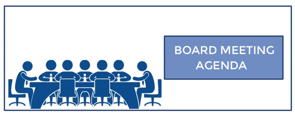 Board Meeting Agenda