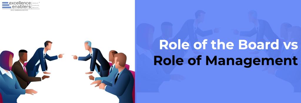 Role of the Board vs. Role of Management