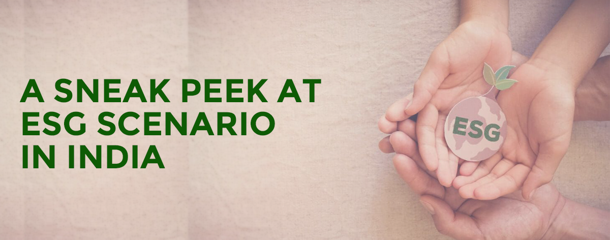 A sneak peek at ESG scenario in India