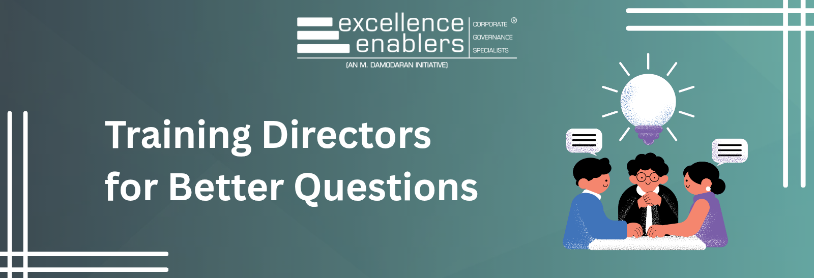 Training Directors for Better Questions